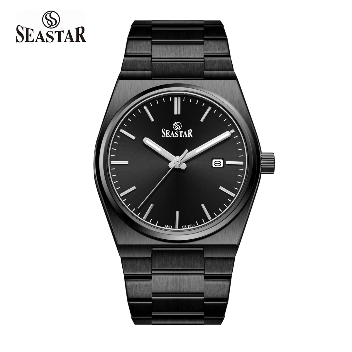 Seastar SS-2510M Minimalist Executive Stainless Steel Men's Luxury Watch
