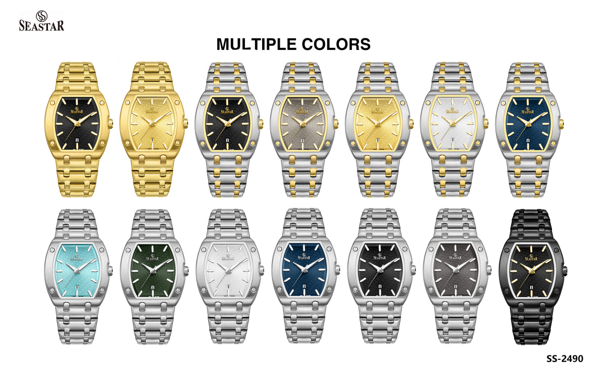 SS-2490 Premium Stainless Steel Men's Watch