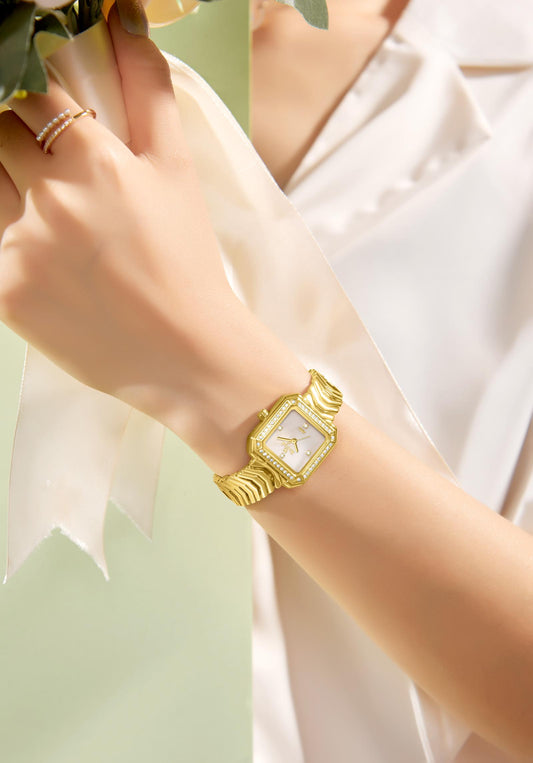 SEASTAR SS-2432L Women’s Luxury Crystal Bezel Watch