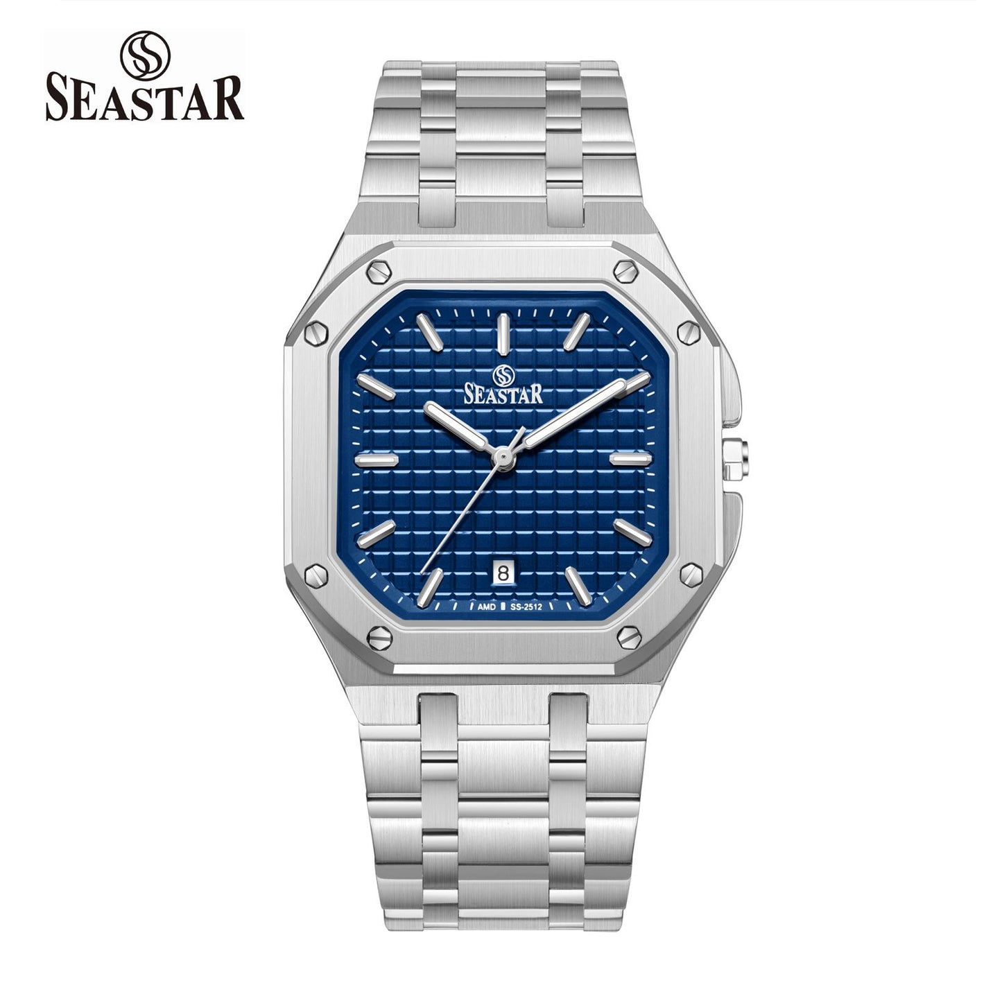 Seastar SS-2512M Japan Movement Premium Stainless Steel Chain Men's Watch
