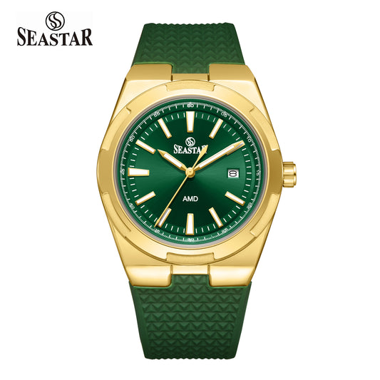 Seastar 2489 Premium Silicone Strap Men's Watch