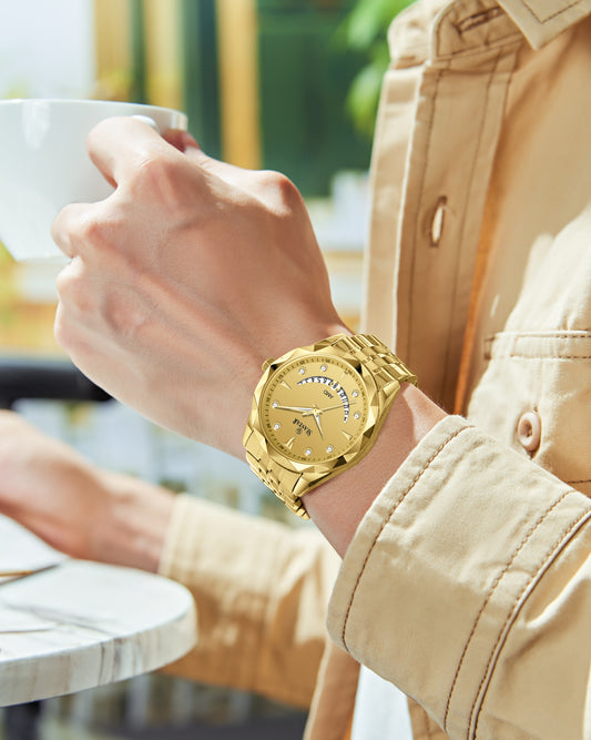 Seastar SS-2472M Stainless Steel Men's Watch