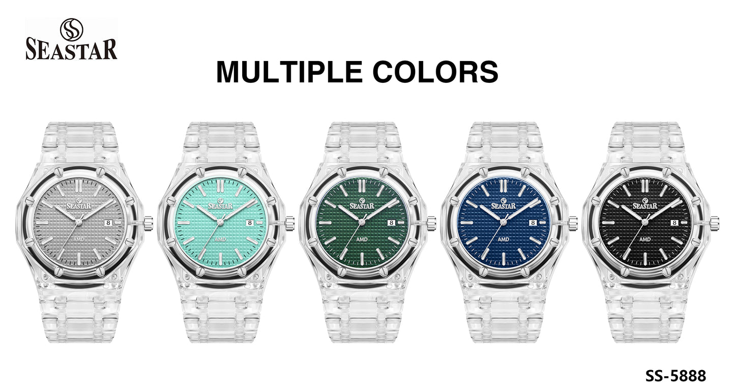 Seastar SS-5888 – Transparent Men’s Watch
