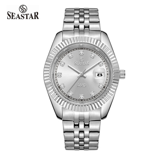Seastar 2471G Premium Analog Watch | Stainless Steel Case