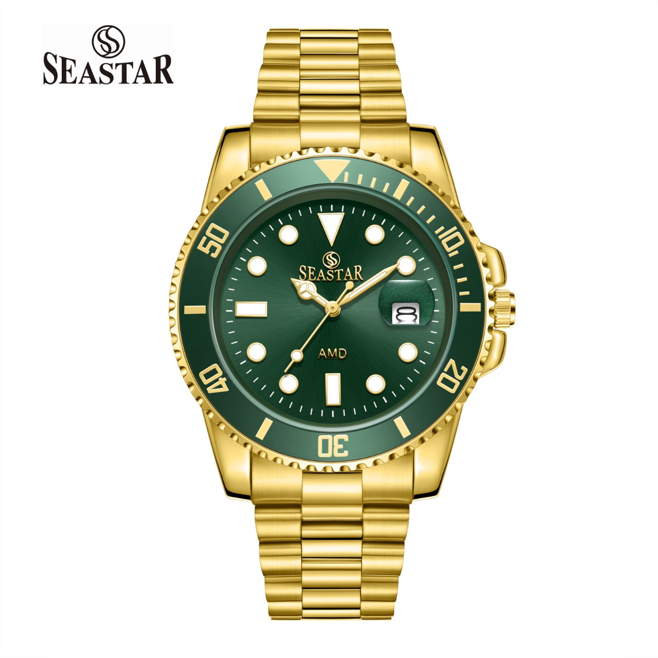 Seastar 5839M – Stainless Steel Men's Luxury Watch