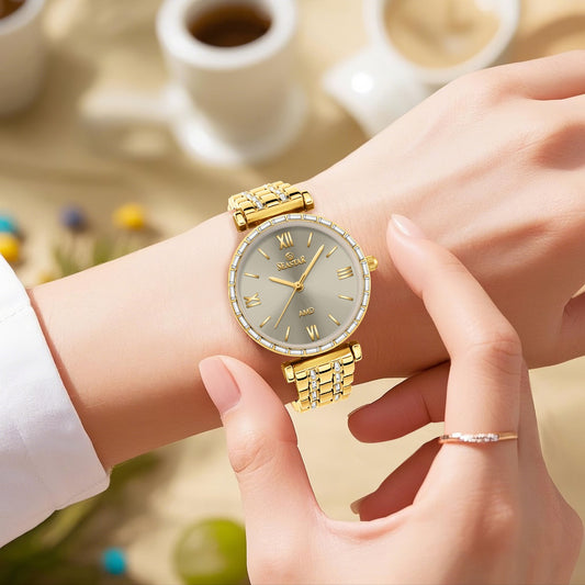 Seastar SS-2430L – Elegant Crystal Women’s Analog Watch