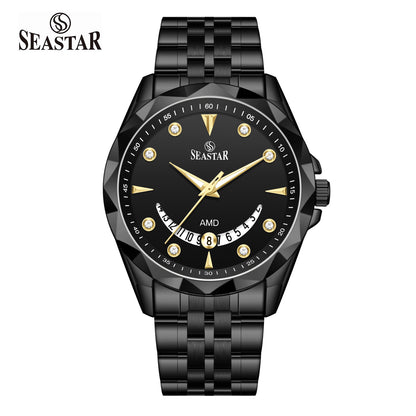 Seastar SS-2472M Stainless Steel Men's Watch