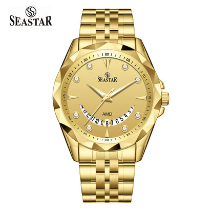 Seastar SS-2472M Stainless Steel Men's Watch