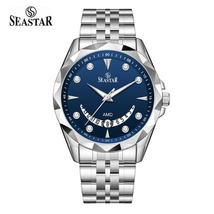 Seastar SS-2472M Stainless Steel Men's Watch