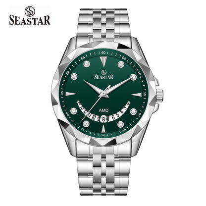 Seastar SS-2472M Stainless Steel Men's Watch