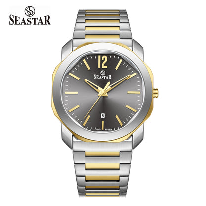 Seastar SS-2509M Stainless Steel Men's Luxury Watch