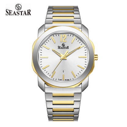 Seastar SS-2509M Stainless Steel Men's Luxury Watch