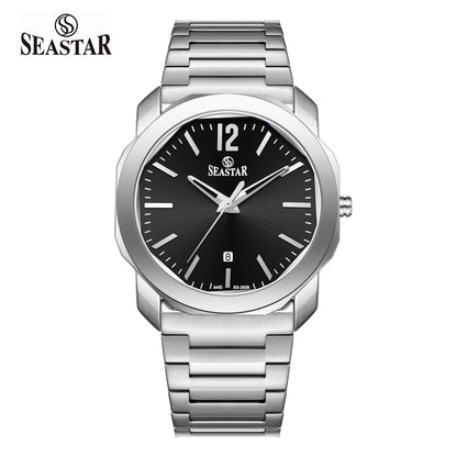 Seastar SS-2509M Stainless Steel Men's Luxury Watch