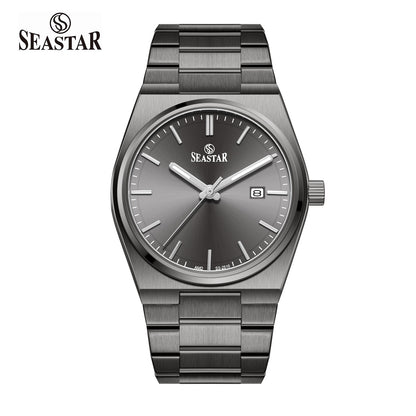 Seastar SS-2510M Minimalist Executive Stainless Steel Men's Luxury Watch