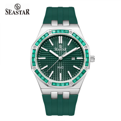 Seastar SS-2465M – Men’s Silicone Strap Watch