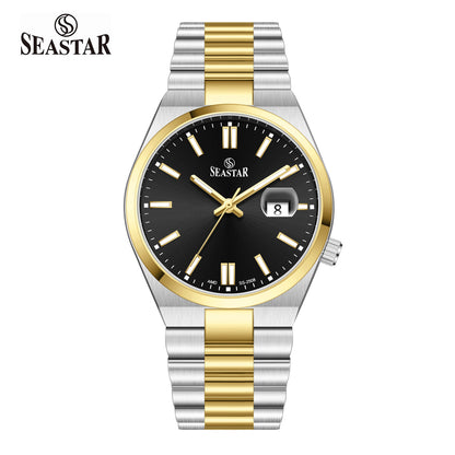 SS-2508M Classic President Magnified Date Premium Steel Men's Watch