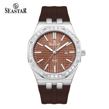 Seastar SS-2465M – Men’s Silicone Strap Watch
