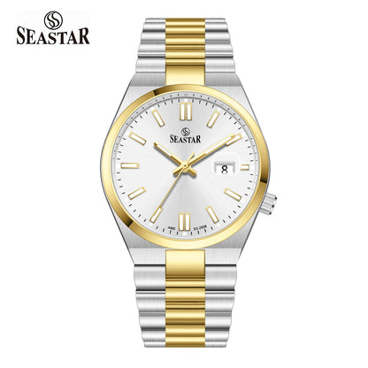 SS-2508M Classic President Magnified Date Premium Steel Men's Watch
