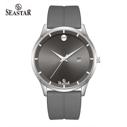 SEASTAR SS-2460M Men’s Watch  Silicone Straps