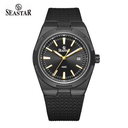 Seastar 2489 Premium Silicone Strap Men's Watch