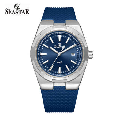 Seastar 2489 Premium Silicone Strap Men's Watch