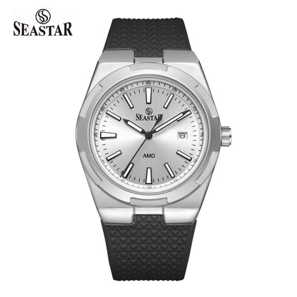 Seastar 2489 Premium Silicone Strap Men's Watch