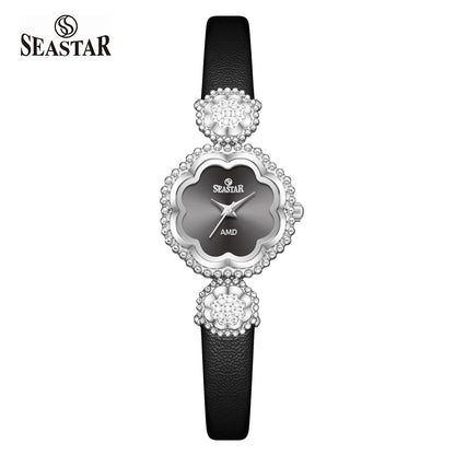 Seastar 1501 Elegant Leather Straps Women's Watch