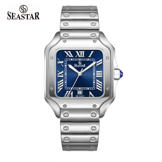 Seastar SS-2514M Japan Movement, Stainless Steel Chain Men's Watch