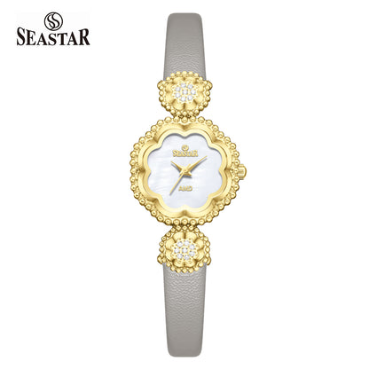 Seastar 1501 Elegant Leather Straps Women's Watch