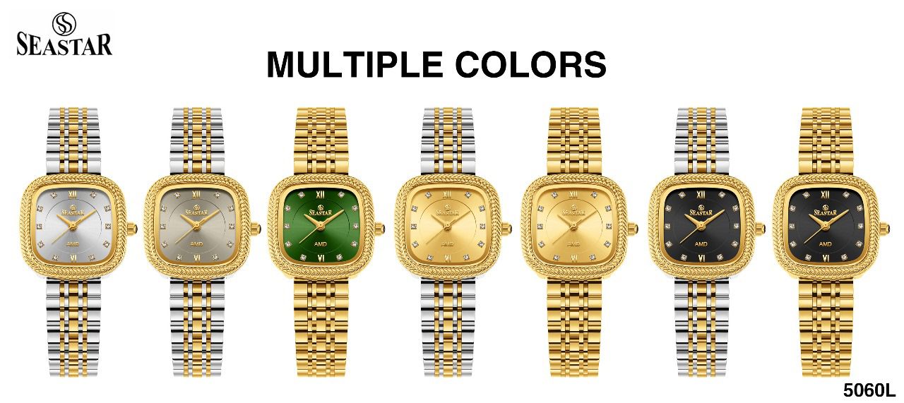 SS 5060L Women's Luxury Analog Stainless Steel Chain Watch