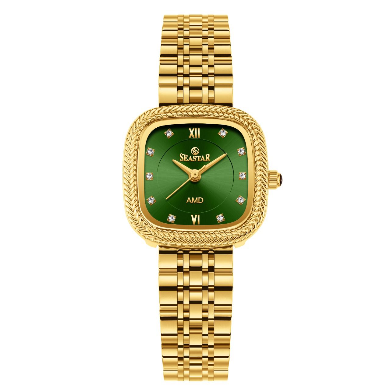 SS 5060L Women's Luxury Analog Stainless Steel Chain Watch