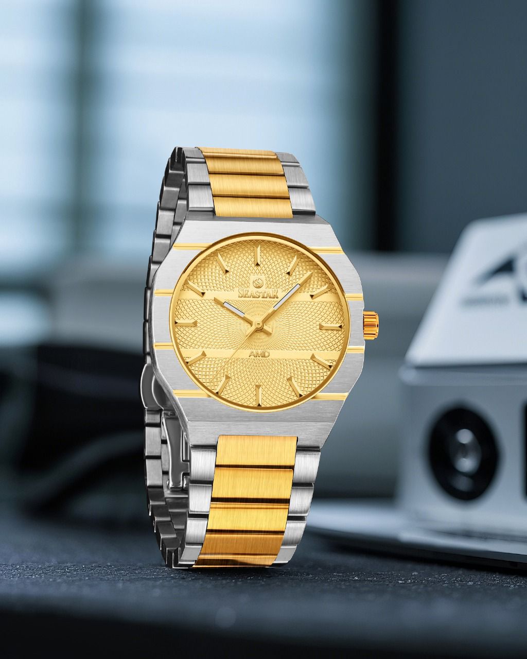 SEASTAR 5773M Luxury Stainless Steel Men's Watch