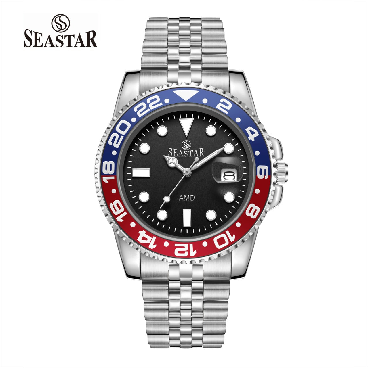 Seastar 5839M – Stainless Steel Men's Luxury Watch