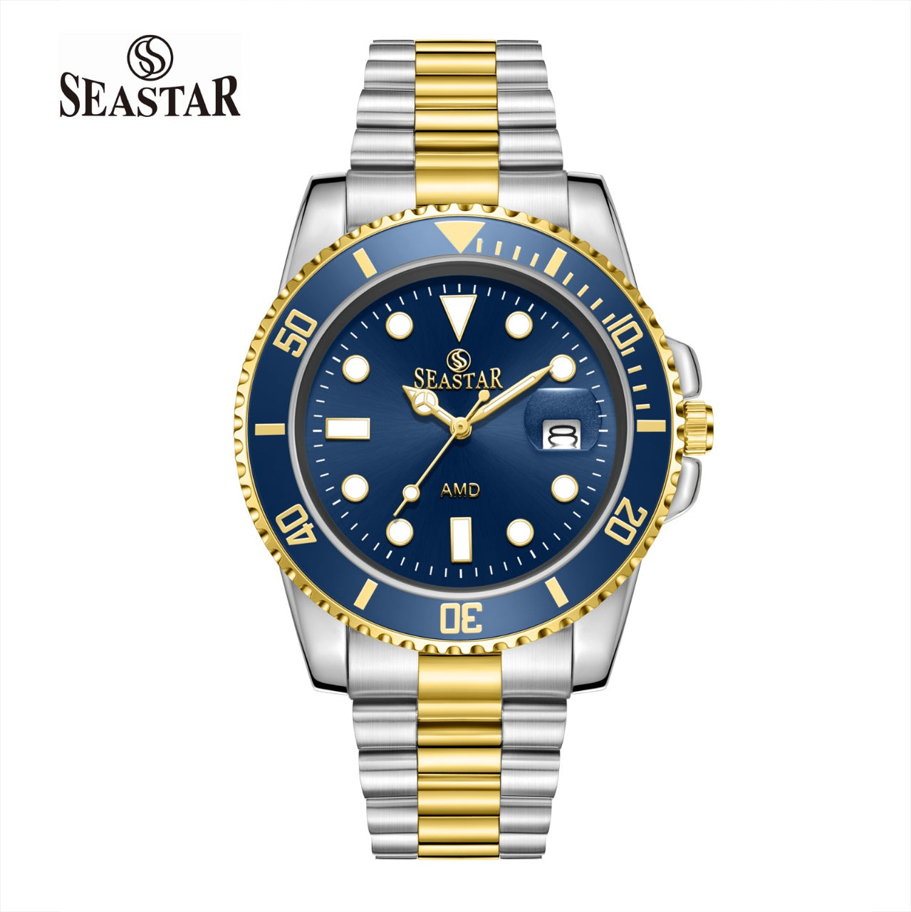 Seastar 5839M – Stainless Steel Men's Luxury Watch