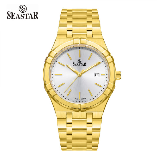 Seastar SS-2516M – Men’s Stainless Steel Chain Watch