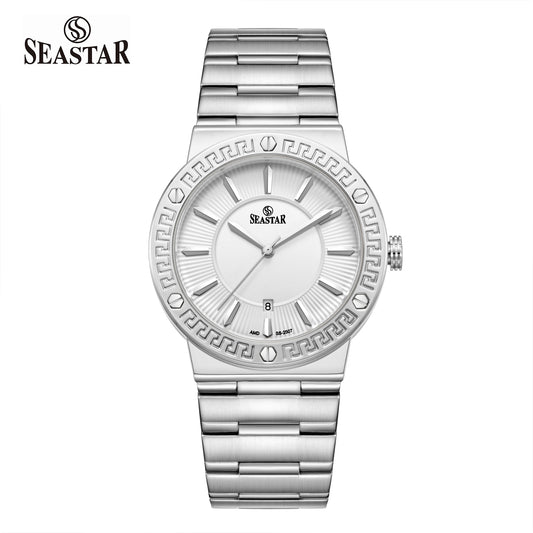 Seastar SS-2507M– Men’s Stainless Steel Chain Watch