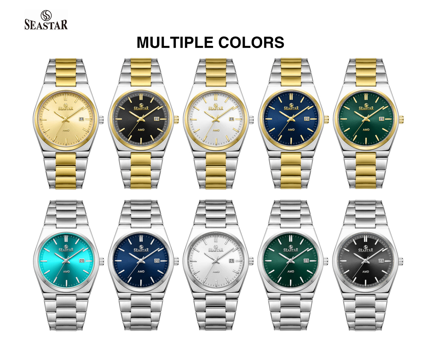 Seastar Stainless Steel Men's Watch 1500