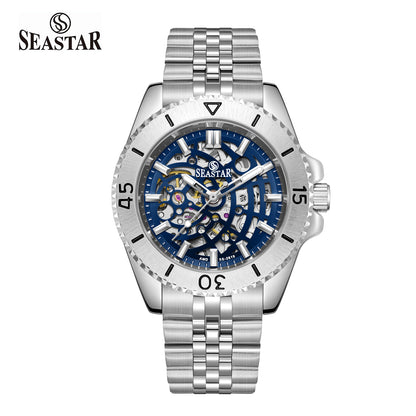 SS-2619M Automatic Skeleton Men's Stainless Steel