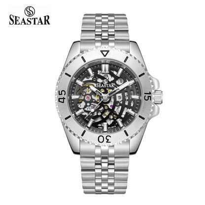 SS-2619M Automatic Skeleton Men's Stainless Steel