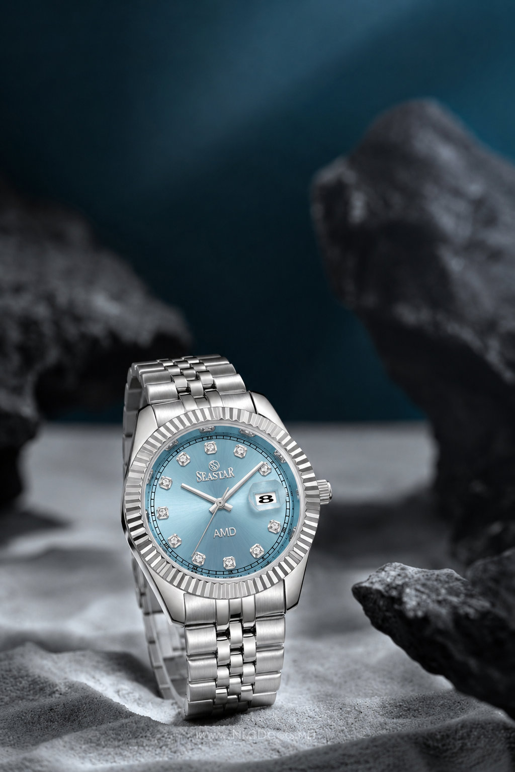 Seastar 2471G Premium Analog Watch | Stainless Steel Case