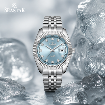 Seastar 2471G Premium Analog Watch | Stainless Steel Case