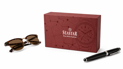 Seastar Premium Branded Packaging – Watch Box, Gift Bag & Warranty Card