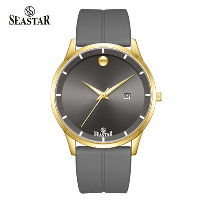 SEASTAR SS-2460M Men’s Watch  Silicone Straps