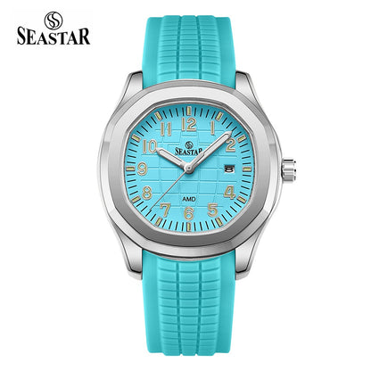Seastar SS-2442M – Men's Sport Silicone Strap Casual Watch
