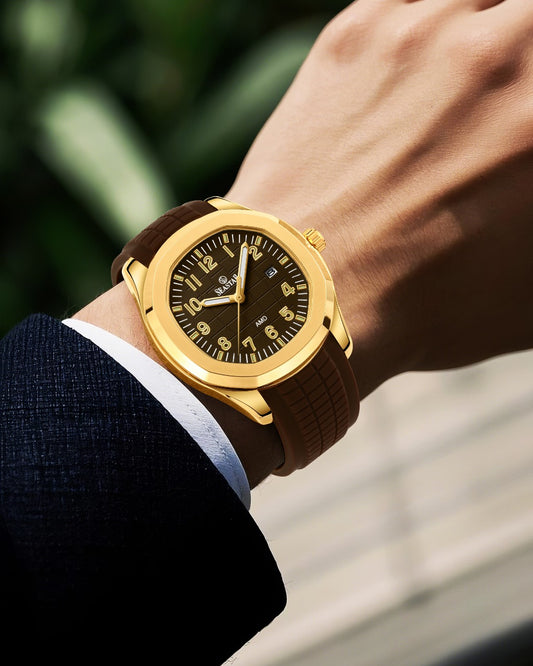 Seastar SS-2442M – Men's Sport Silicone Strap Casual Watch