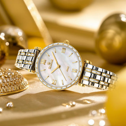Seastar SS-2430L – Elegant Crystal Women’s Analog Watch