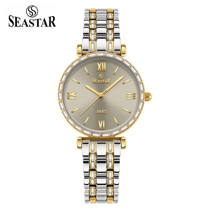 Seastar SS-2430L – Elegant Crystal Women’s Analog Watch