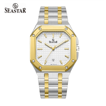 Seastar SS-2512M Japan Movement  Premium Stainless Steel Chain Men's Watch
