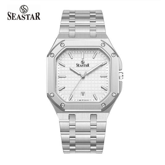 Seastar SS-2512M Japan Movement  Premium Stainless Steel Chain Men's Watch
