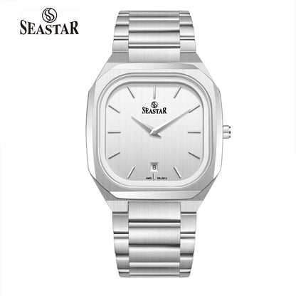 Seastar SS-2513M Premium Japan Movement Stainless Steel Chain Men's Watch